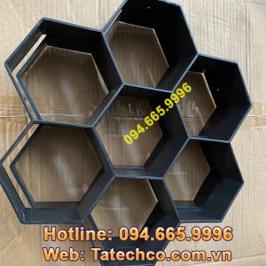 Khuôn đúc mẫu gạch hình lục giác - Khuôn gạch sân vườn