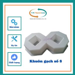 KHUÔN ĐÚC GẠCH GẠCH SỐ 8 Kích thước: 20x40x8 cm